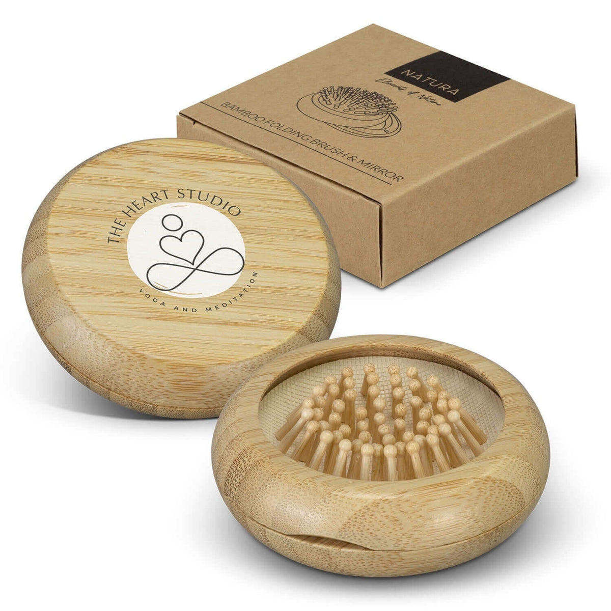 NATURA Bamboo Brush and Mirror Corporate Gifts Singapore