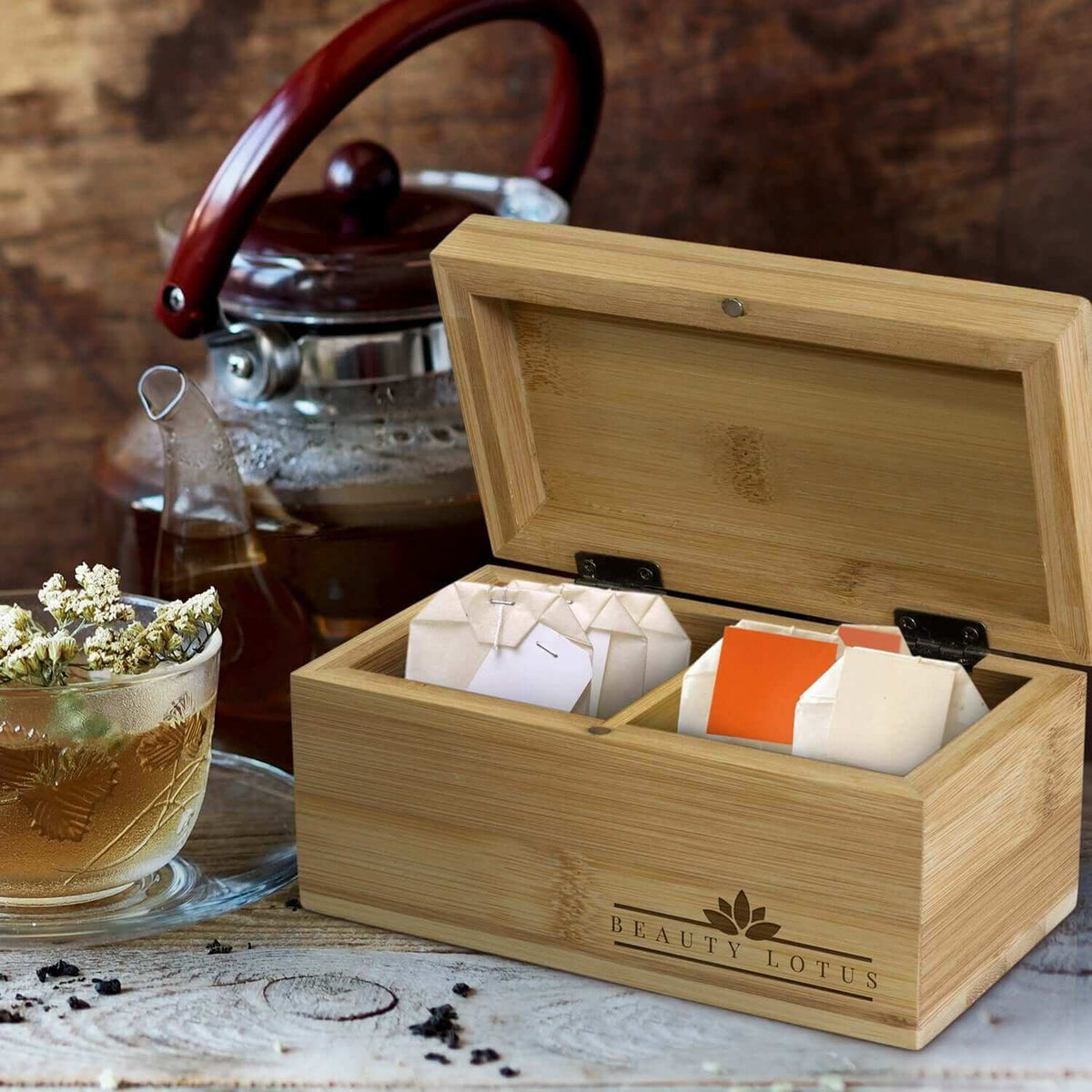 NATURA Bamboo Tea Box Corporate Gifts Singapore