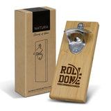 NATURA Bamboo Fridge Bottle Opener Corporate Gifts Singapore
