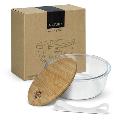 NATURA Iris Glass Food Container Corporate Gifts Singapore
