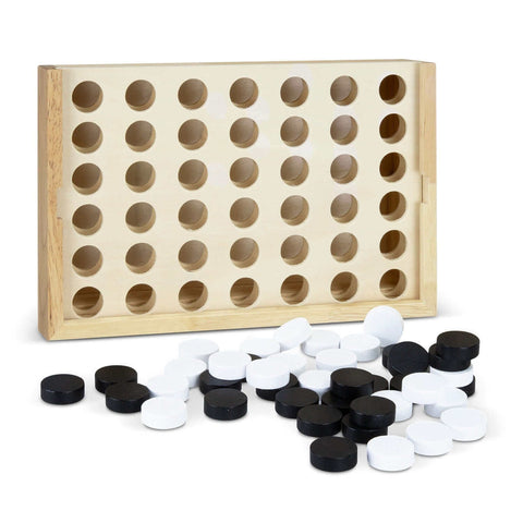 NATURA Quattro Wooden Four-in-a-Row Game Corporate Gifts Singapore