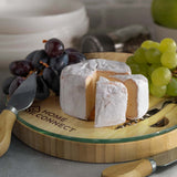 NATURA Glass & Bamboo Cheese Board Corporate Gifts Singapore