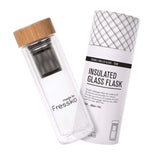 Made By Fressko Tour 13oz Infuser Glass Flask Corporate Gift Singapore
