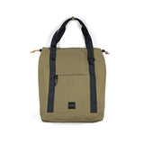 Crossing Jack Drawstring Totepack in olive green, versatile with dual carry options, perfect for corporate gifts.