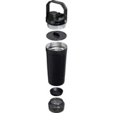 STANLEY The Vitalize™ Shaker Bottle components, showing parts including the lid and double-wall insulation.
