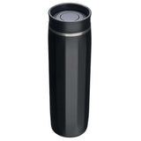 STANLEY The Transit Surround Mug - 16-ounce black stainless steel mug with 360-degree sipping lid. Perfect corporate gift.