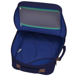 Cabinzero Classic Ultra Light Cabin Bag With Luggage Trackers 44L interior view showing spacious design.