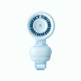 Jisulife Life 4 5000mAh Clip Stroller Fan in light blue, a versatile and portable cooling solution.