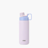 TYESO FIZZ Sports Bottle with Handle in purple and blue, perfect corporate gift for hydration needs.