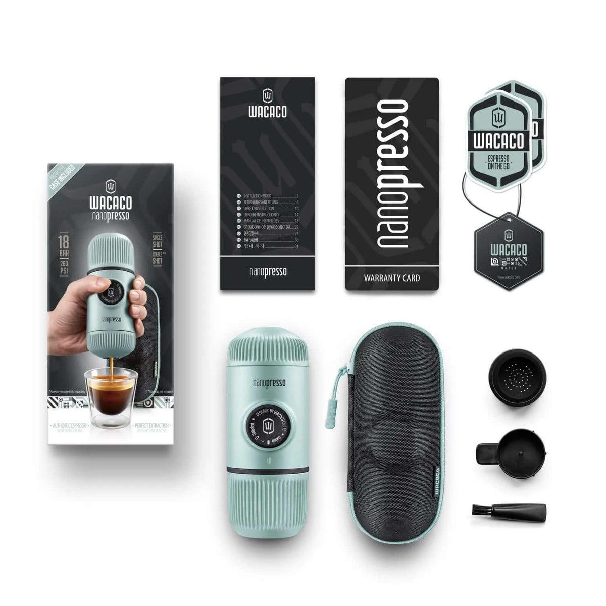 Wacaco Nanopresso + Case Espresso Coffee Maker Executive Corporate Gifts Singapore