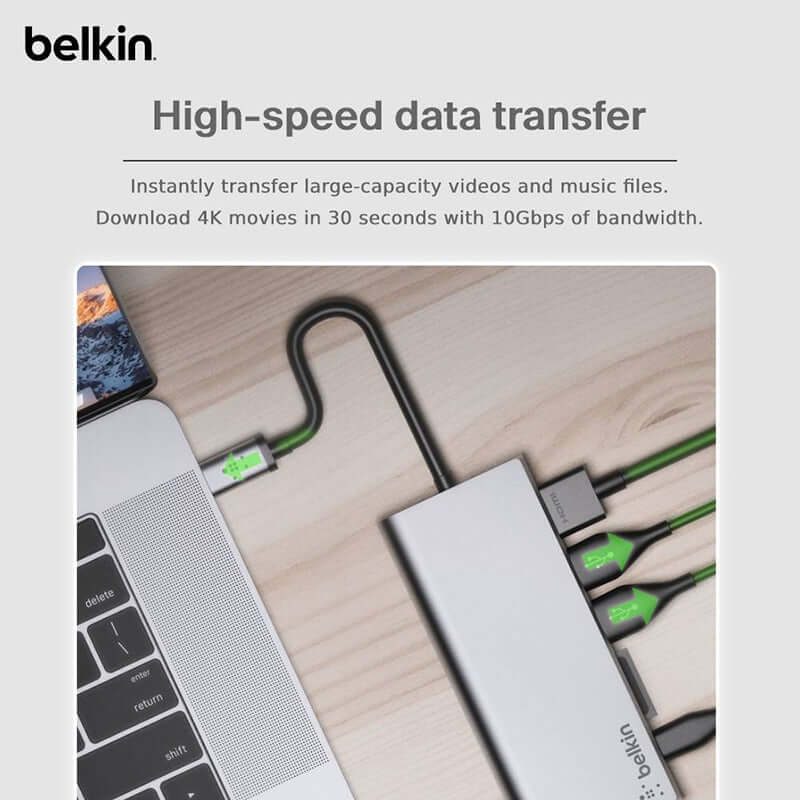 Belkin USB-C® 7-in-1 Multiport Adapter Executive Gifts Singapore