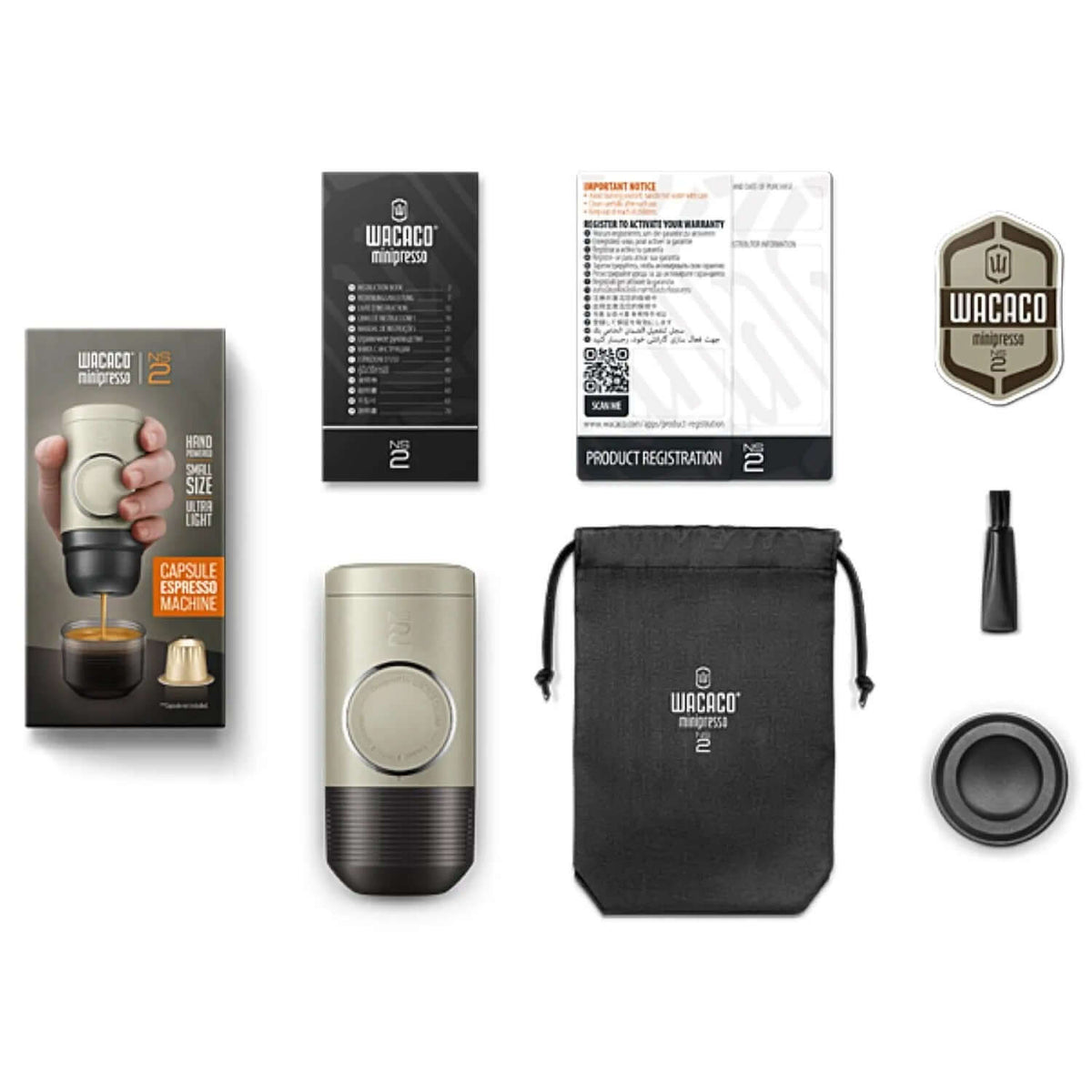 Wacaco Minipresso NS2 Espresso Coffee Maker Executive Corporate Gifts Singapore