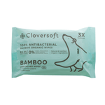 15 Sheets Unbleached Bamboo Organic Antibacterial Wipes | AbrandZ Corporate Gifts