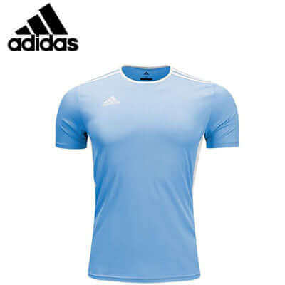 adidas Training Tee in light blue, perfect for workouts and athletic performance, ideal for Executive Corporate Gifts.