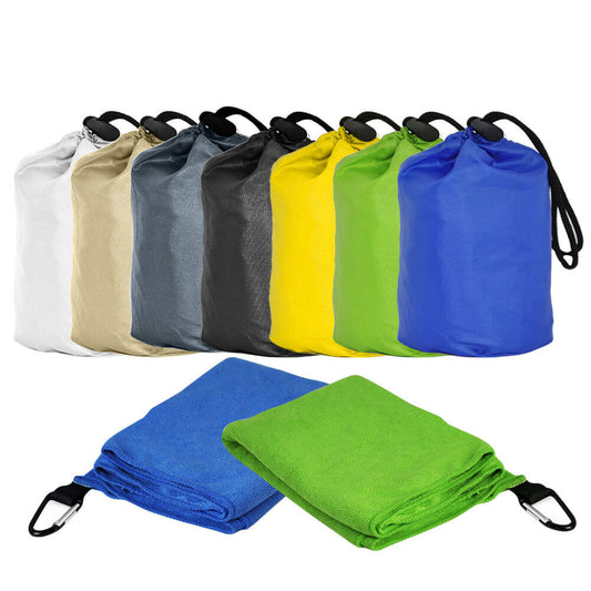Microfiber Sports Towel with Carabiner Executive Corporate Gifts Singapore