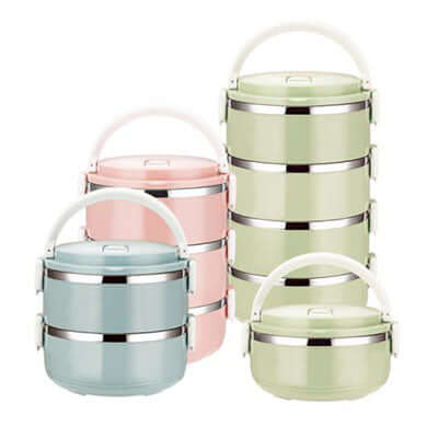 Circular Multi-layer Lunchbox