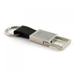 Metal Keychain With Square Hook | AbrandZ Corporate Gifts