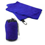 Microfibre Towel with carabiner hook | AbrandZ Corporate Gifts