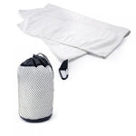 Microfibre Towel with carabiner hook | AbrandZ Corporate Gifts