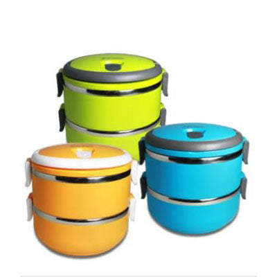 Round Multi-layer Lunchbox