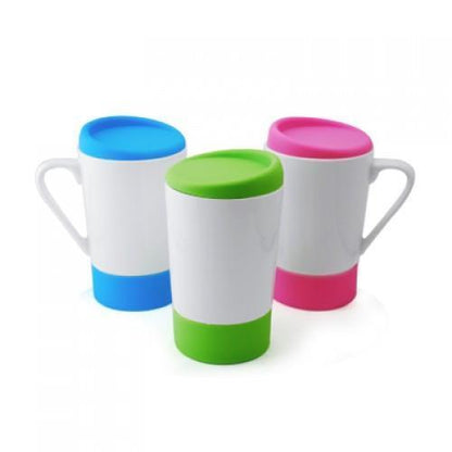 Newredis Ceramic Mug With Lid Executive Corporate Gifts Singapore