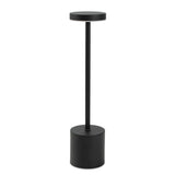 Nouveau Rechargeable Table Lamp in sleek black design, perfect as a modern corporate gift.