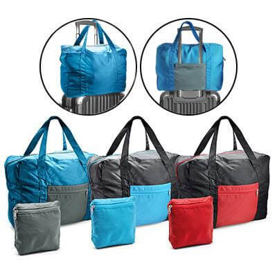 Nylon Foldable Travel Bag Executive Corporate Gifts Singapore