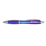 Plastic Ball Pen with Rubber Grip | AbrandZ Corporate Gifts