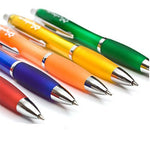 Plastic Ball Pen with Rubber Grip | AbrandZ Corporate Gifts