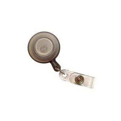 Pull Reel | Opaque Clear Black Round Executive Corporate Gifts Singapore