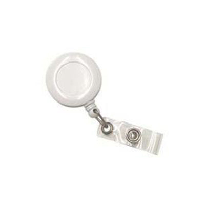 Pull Reel | Opaque White Round | AbrandZ Corporate Gifts