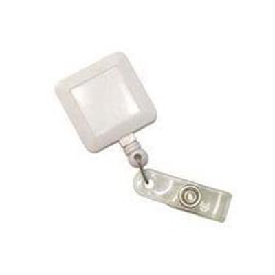 Pull Reel | Opaque White Square Executive Corporate Gifts Singapore
