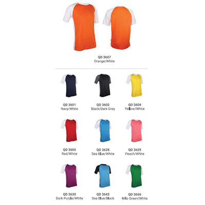 Quick Dry Contrasting Unisex T-shirt Executive Corporate Gifts Singapore