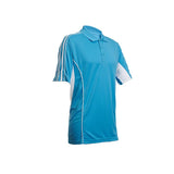 Quick Dry Unisex Polo T-shirt with shoulder stripes accents. | AbrandZ Corporate Gifts