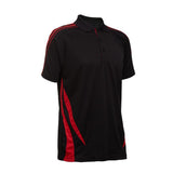 Quick Dry Unisex Polo T-shirt with Stripes accents | AbrandZ Corporate Gifts