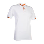 Regular Fit Honeycomb Polo T-shirt with Contrasting Striped Accents | AbrandZ Corporate Gifts