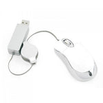 Retractable Mouse with 2 Port Hub | AbrandZ Corporate Gifts