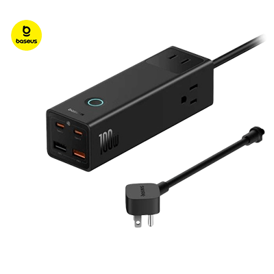 Baseus PowerCombo Pro 7 Ports Power Strip 100W Executive Gifts Singapore