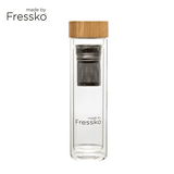 Made By Fressko Lift 16oz Infuser Glass Flask Corporate Gift Singapore
