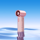 JisuLife Handheld Fan Life9S in a sleek pink design, perfect for keeping cool on the go.