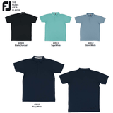 Footjoy Pique Hidden Placket Polo in various colors including BlackCharcoal, SageWhite, StormWhite, and NavyWhite.