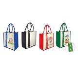 Laminated Canvas Tote Bag with Strap