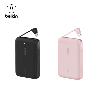 Belkin BPB021 10000mAh PD20 Powerbank with build in C Cable