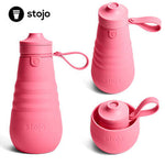 Stojo collapsible Sports Water Bottle 20oz