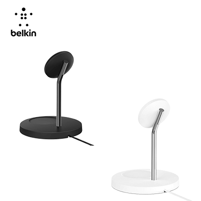 Belkin BoostCharge Pro 2in1 Wireless Charger Stand with MagSafe 15W Executive Corporate Gifts Singapore