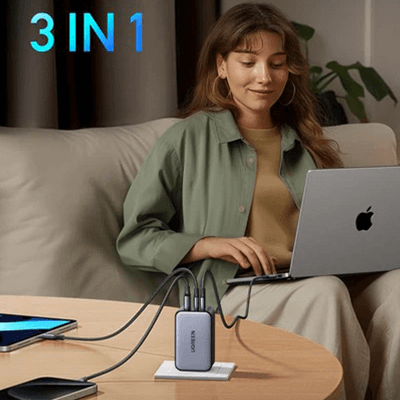 UGREEN Nexode X 100W USB C Charger - 3 Ports GaN Fast Charger Executive Corporate Gifts Singapore
