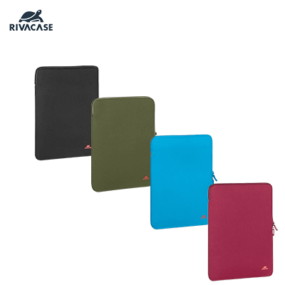 Rivacase Antishock Laptop Sleeve with Side Zipper Corporate Gifts Singapore