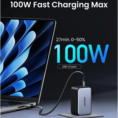 UGREEN Nexode X 100W USB C Charger - 3 Ports GaN Fast Charger Executive Corporate Gifts Singapore