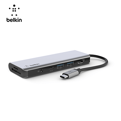 Belkin Connect USB-C 7-in-1 Multiport Hub Adapter Executive Corporate Gifts Singapore