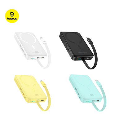 Baseus Magnetic Power Bank 30W 10000mAh With Built-in USB-C Cable Executive Corporate Gifts Singapore